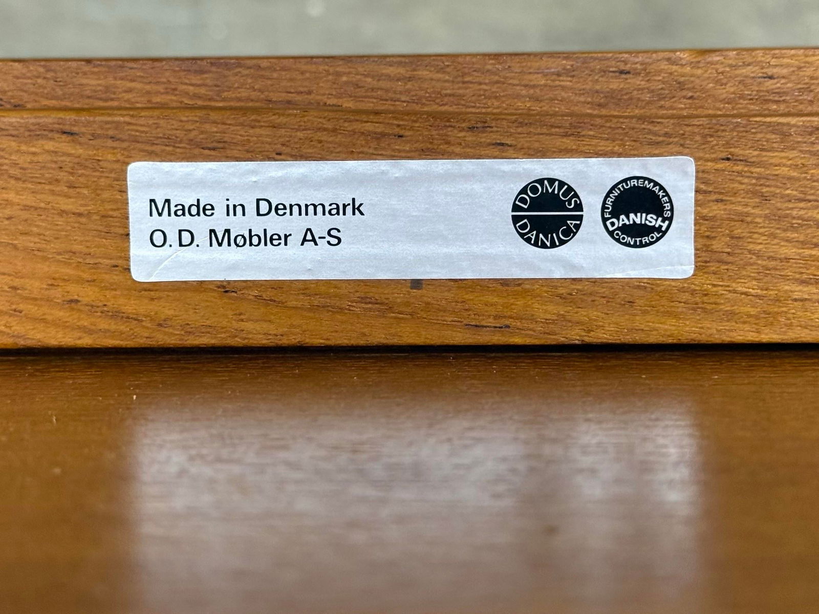 1960s Pair Erik Buch Stools - Teak + Leather - Danish Modern Flip Top Table Stool - 4