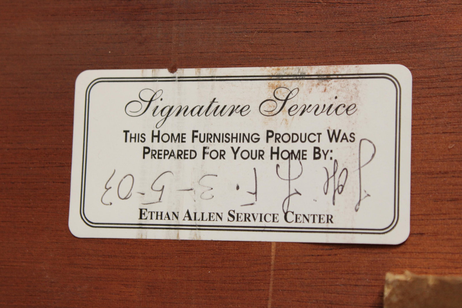 Ethan Allen Banded Mahogany Clawfoot Dining Room Table - 15