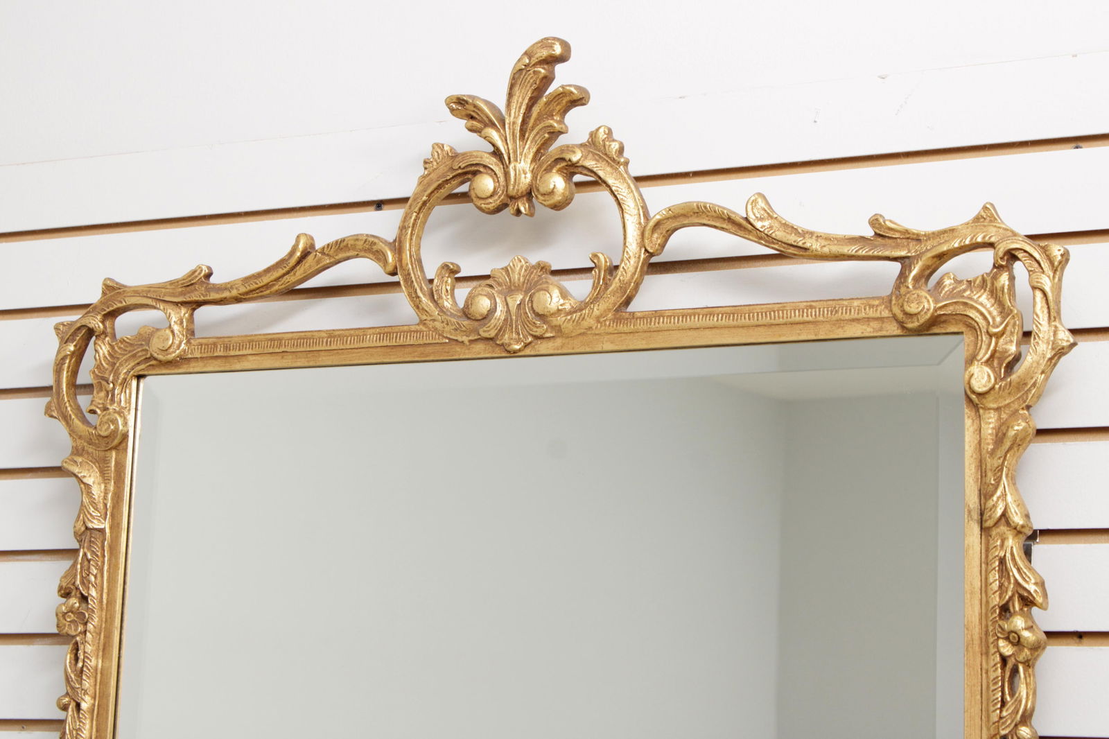 Friedman Brothers Gold Finish Ornate Mirror - 3