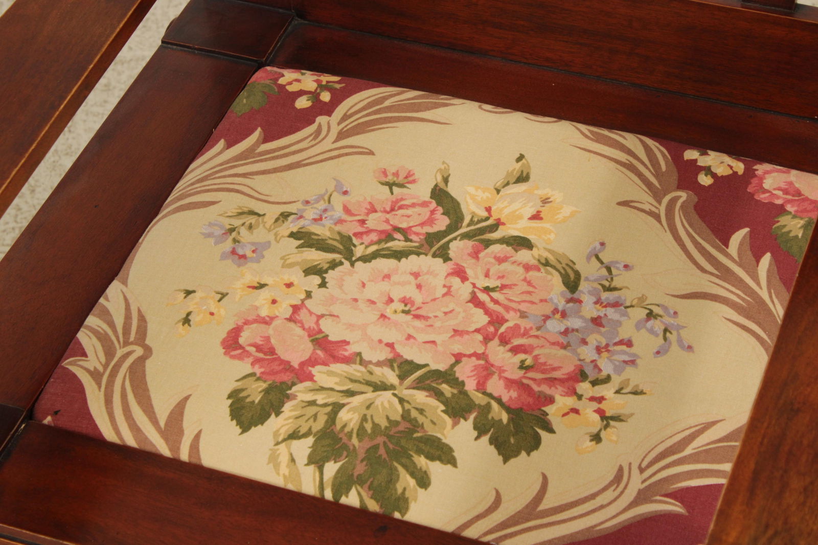 Ralph Lauren Caribbean Style Carved Mahogany Armchair - 14