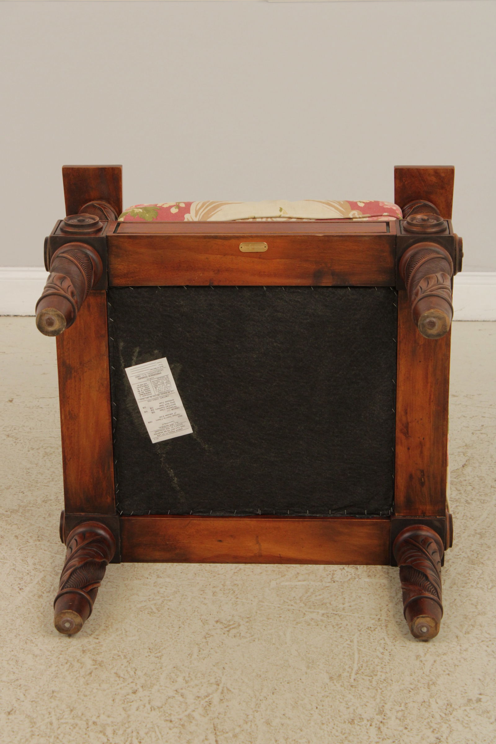 Ralph Lauren Caribbean Style Carved Mahogany Armchair - 15