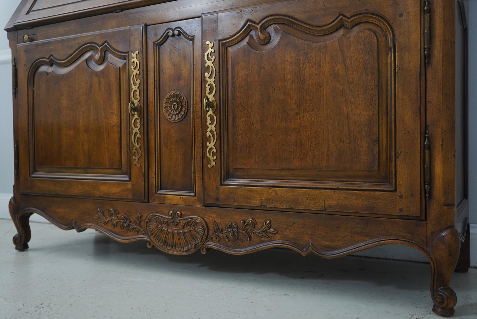 Henredon Country French Large Secretary Desk - 14