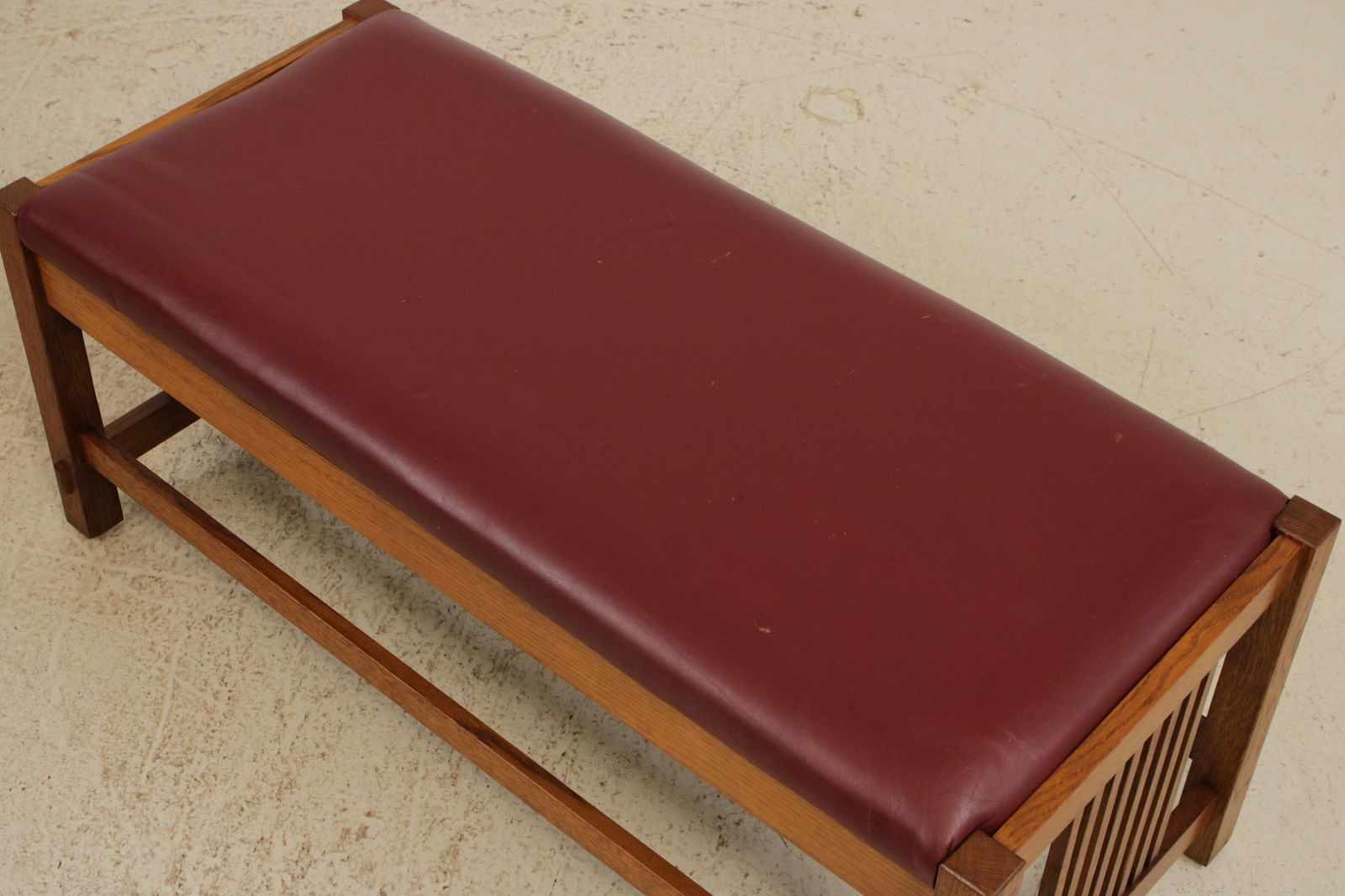 Stickley Mission Oak Arts & Crafts Long Bench - 4