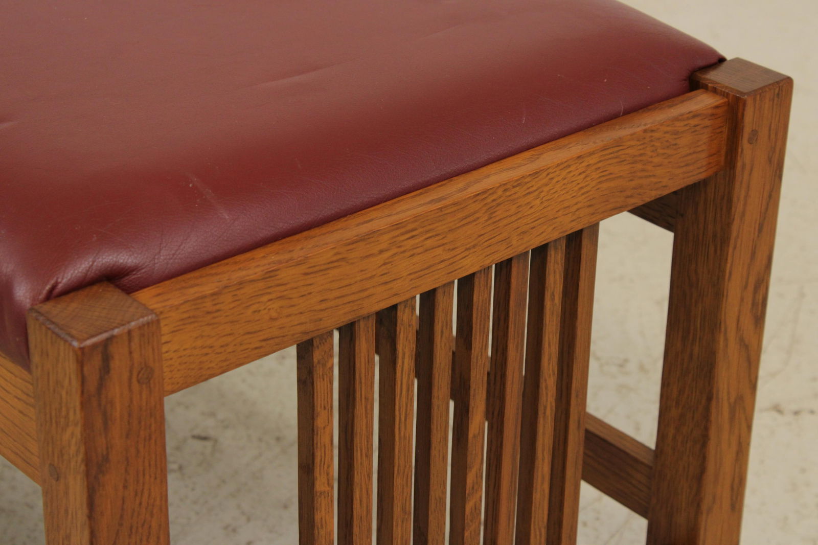 Stickley Mission Oak Arts & Crafts Long Bench - 7