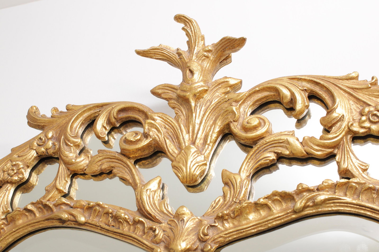 Friedman Brothers 6688 Large Ornate Gold Frame Mirror - 10