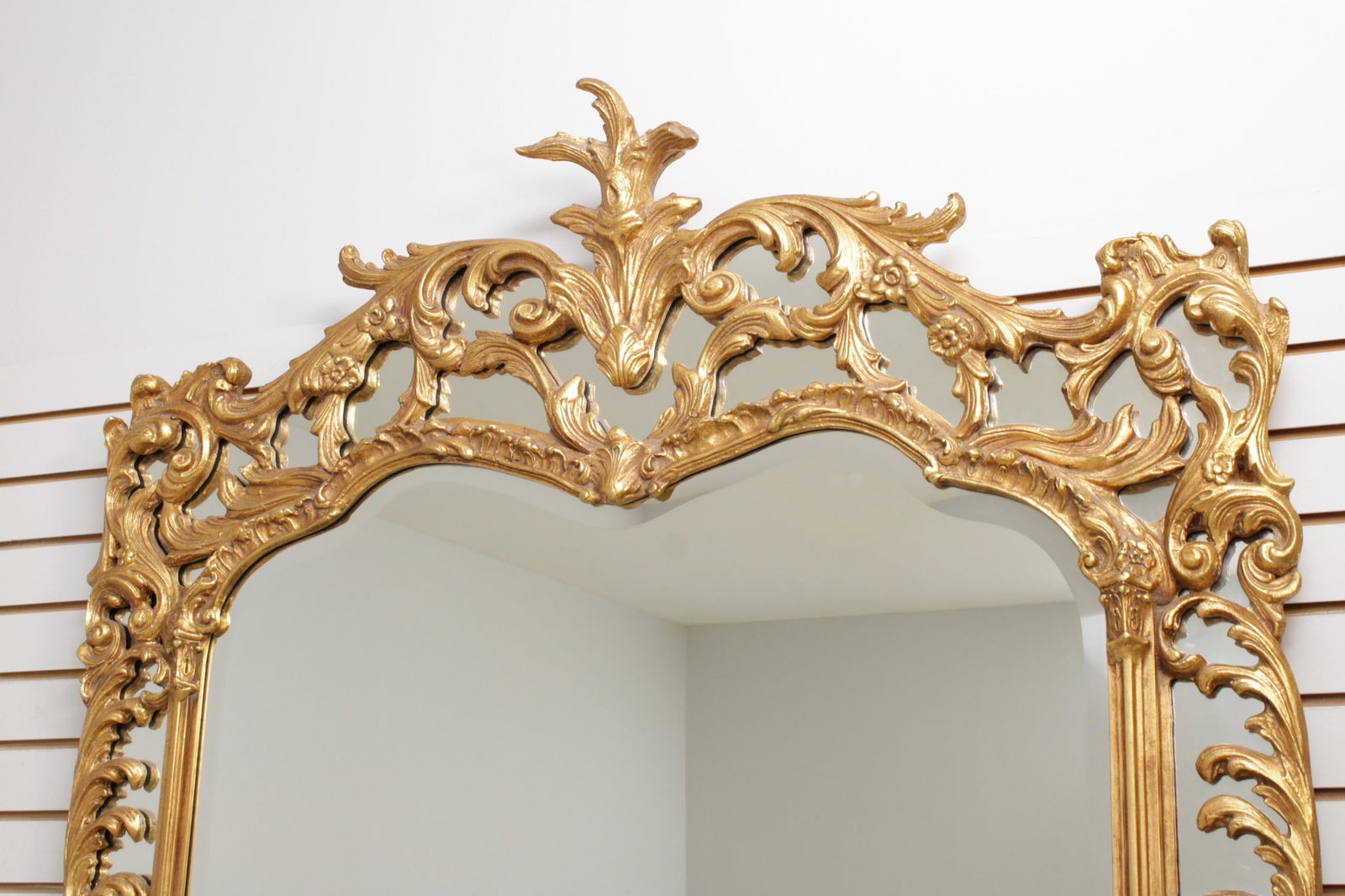 Friedman Brothers 6688 Large Ornate Gold Frame Mirror - 3