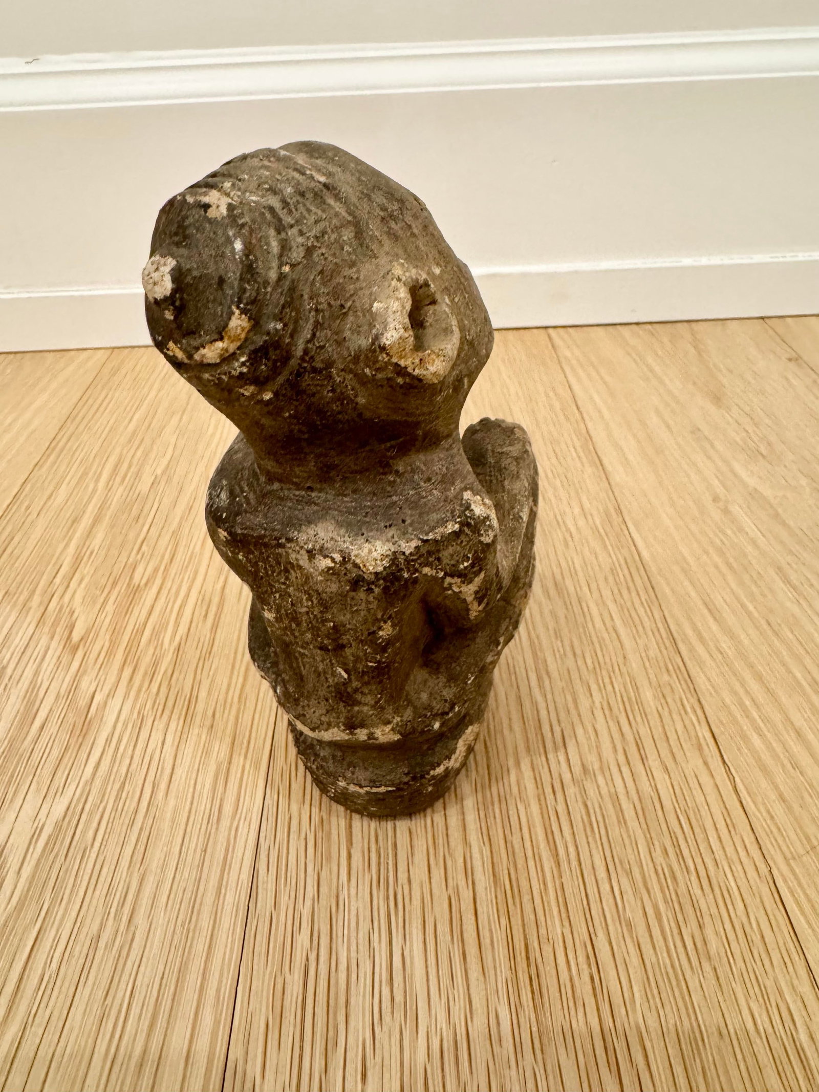 Antique 15th-17th Century Sapi Nomoli Stone Figure - West African Tribal Art - 6