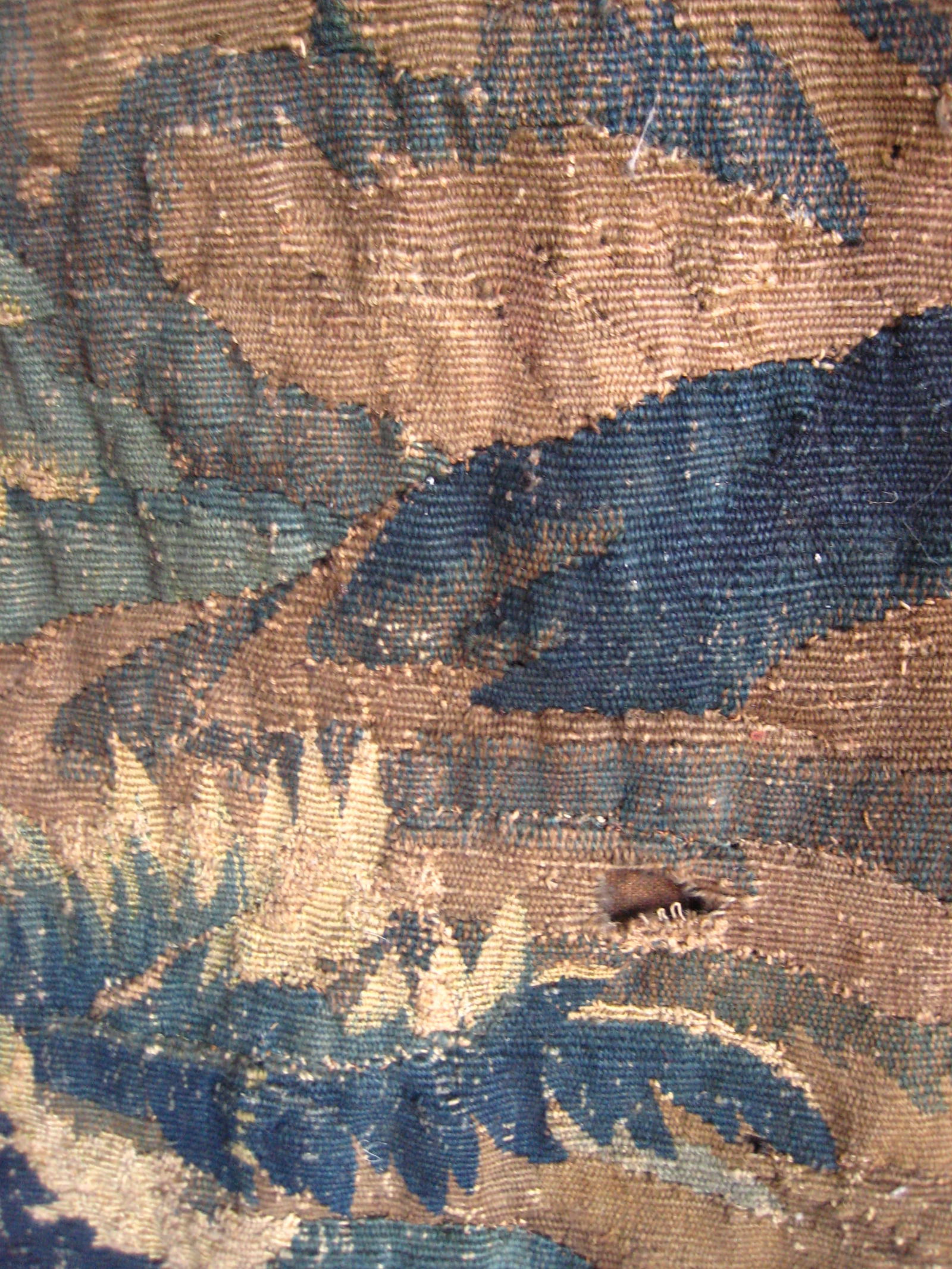 Flemish Tapestry Verdure Scene of a Forest XVIII Century - 14