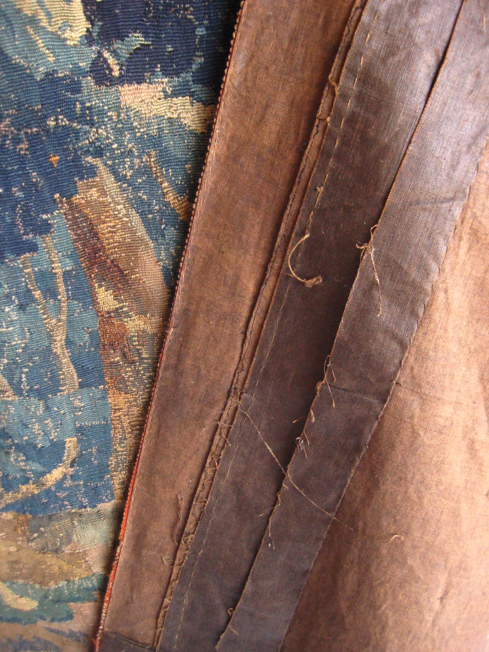 Flemish Tapestry Verdure Scene of a Forest XVIII Century - 15