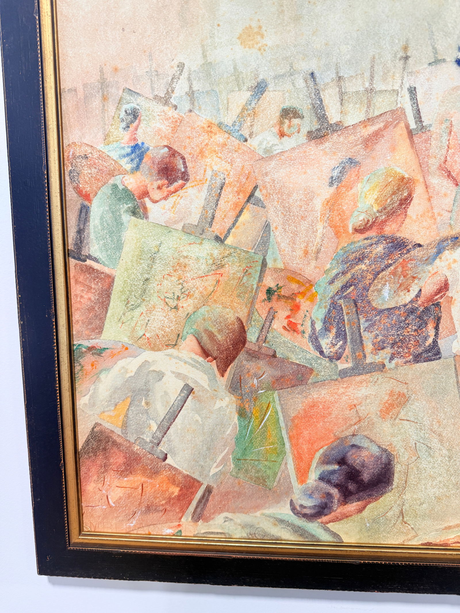 Martin J. Murray (American, 1908–1997) Nude Art Class Scene Study 1954 - 12