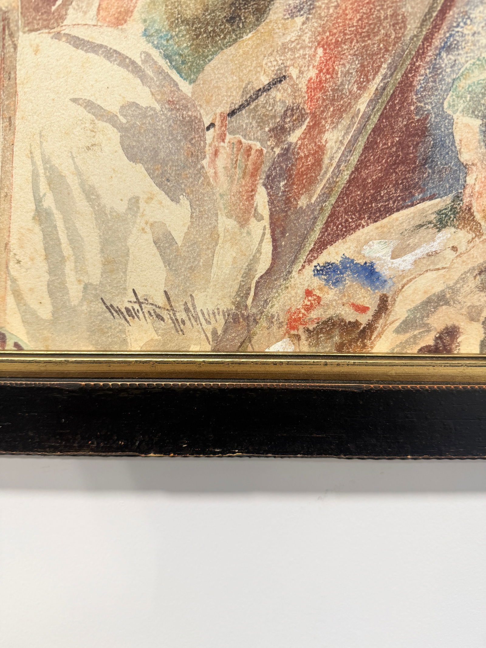 Martin J. Murray (American, 1908–1997) Nude Art Class Scene Study 1954 - 4