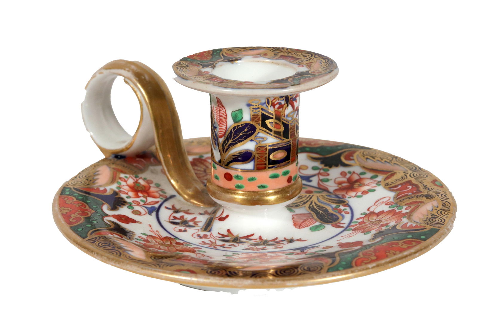 Spode Porcelain Pattern No. 967 Chamberstick - 10