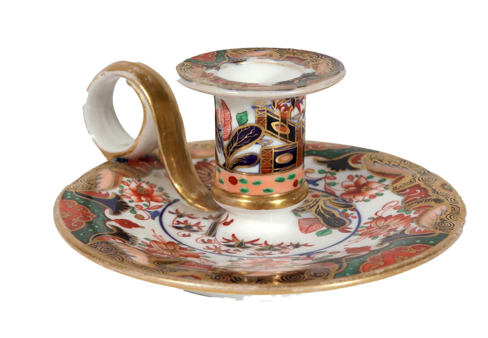 Spode Porcelain Pattern No. 967 Chamberstick - 5