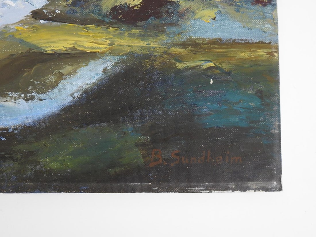 Mid 20th Century Rocky Seascape Painting - 2