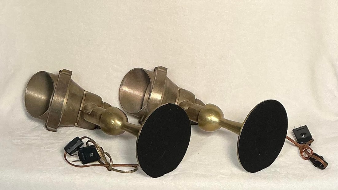 Vintage Kim Lighting Brass Scarab Table Top Accent/Uplight Lights, Circa 1960s - 1970s - 6