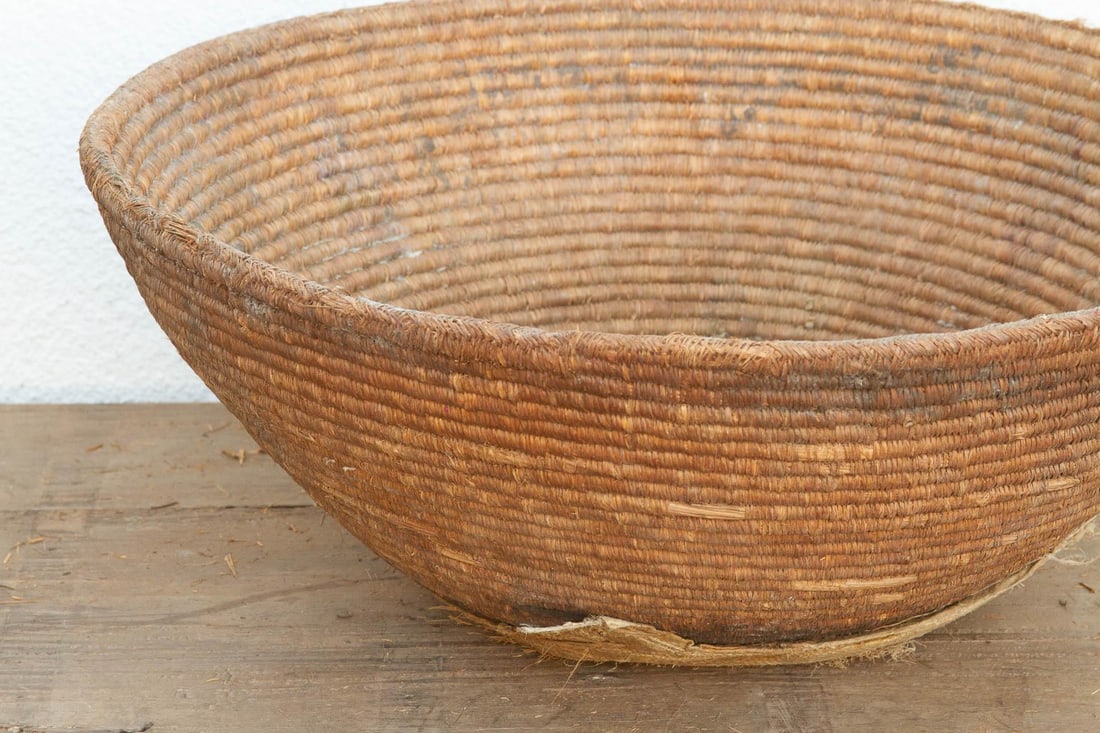 Large 25" Dm Nomadic Basket With Center Patch - 3