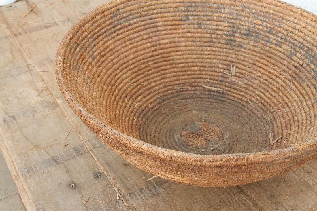 Large 25" Dm Nomadic Basket With Center Patch - 5