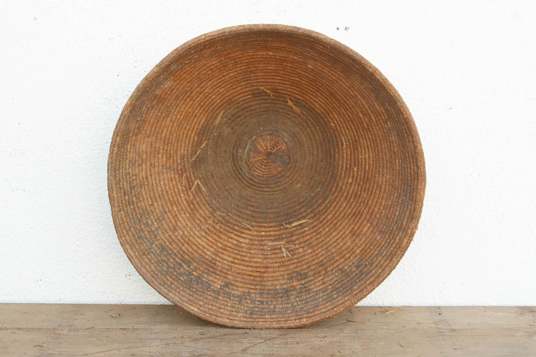 Large 25" Dm Nomadic Basket With Center Patch - 6