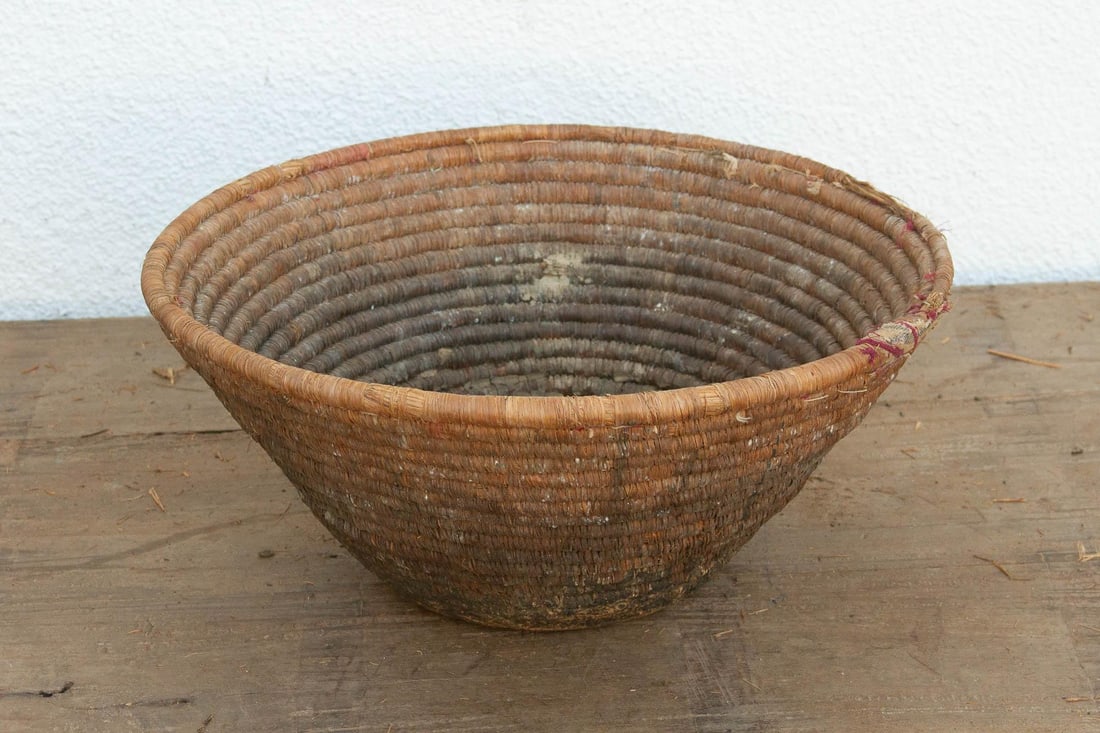 Antique Mud Sealed Harvest Bowl - 3