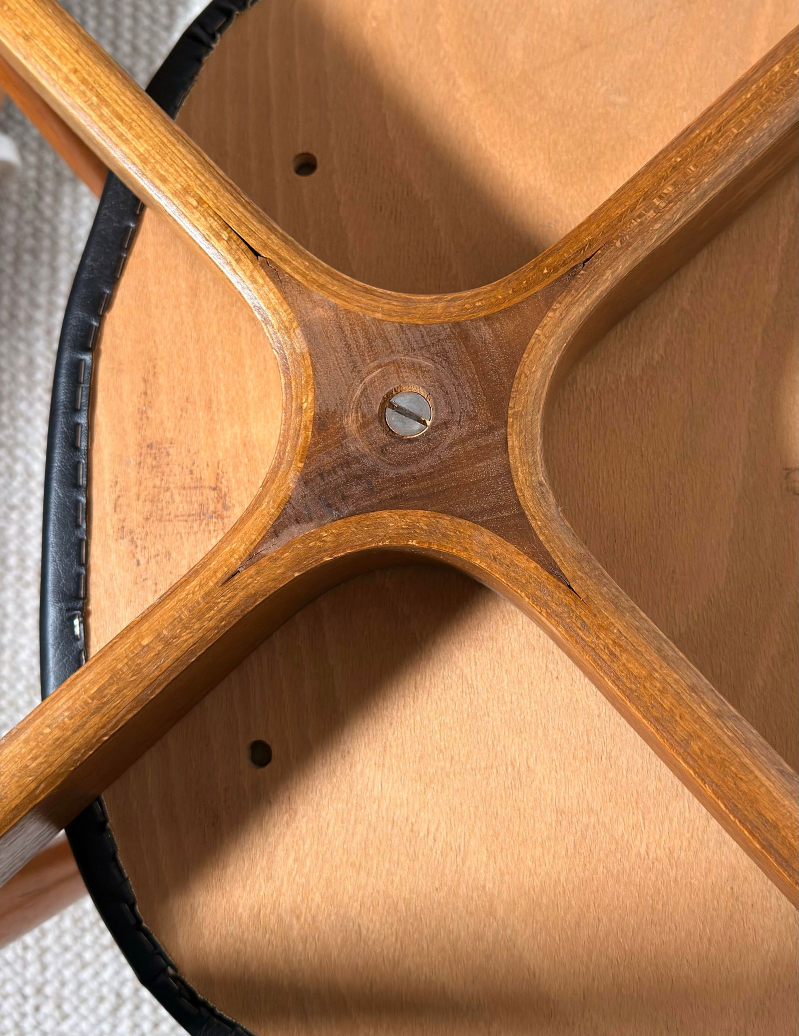 1960s Danish Modern Teak Dining Chairs, Sculptural Scandinavian Pair - 5