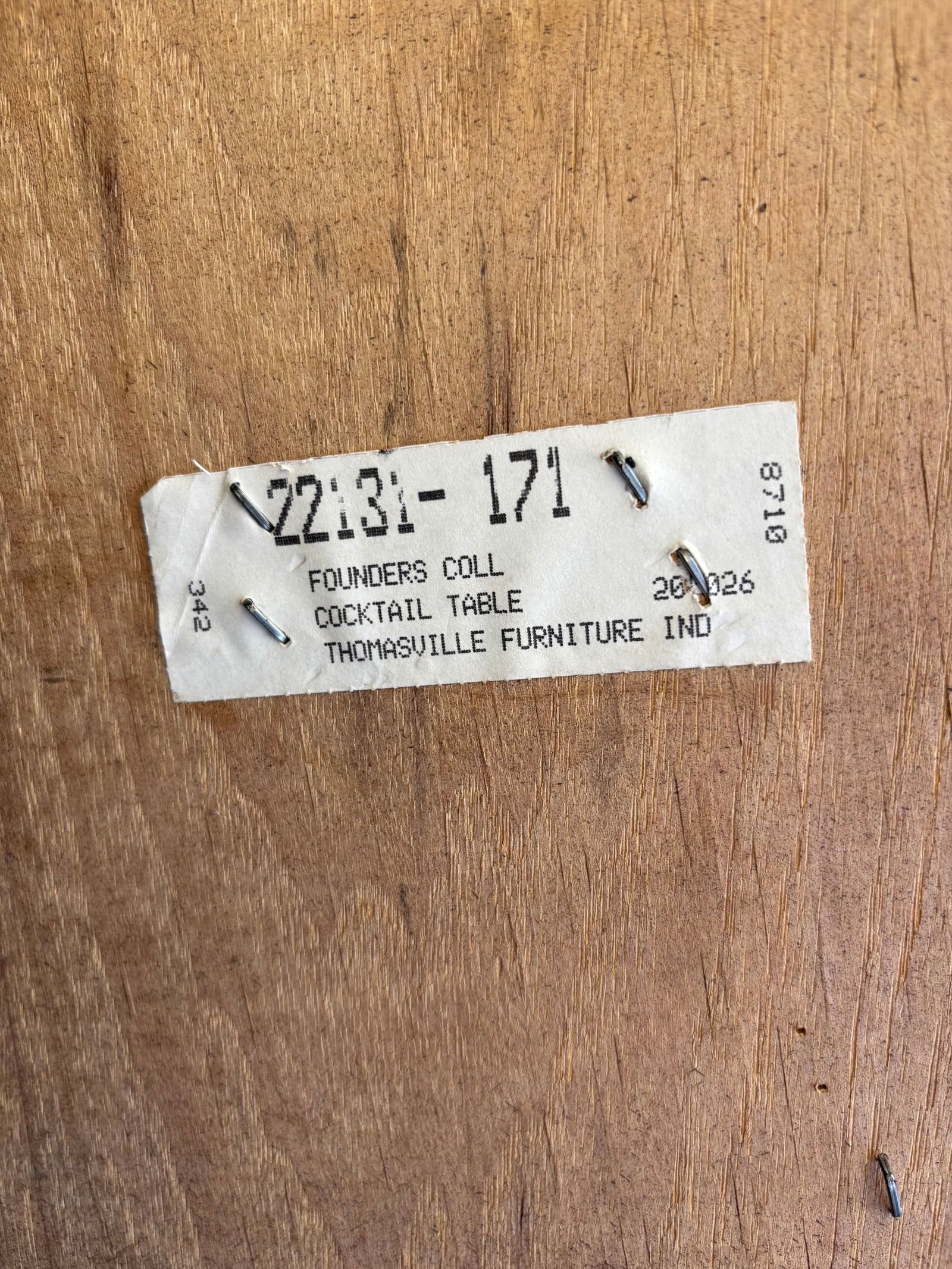 1970s Mahogany Oval Cocktail Table - 3