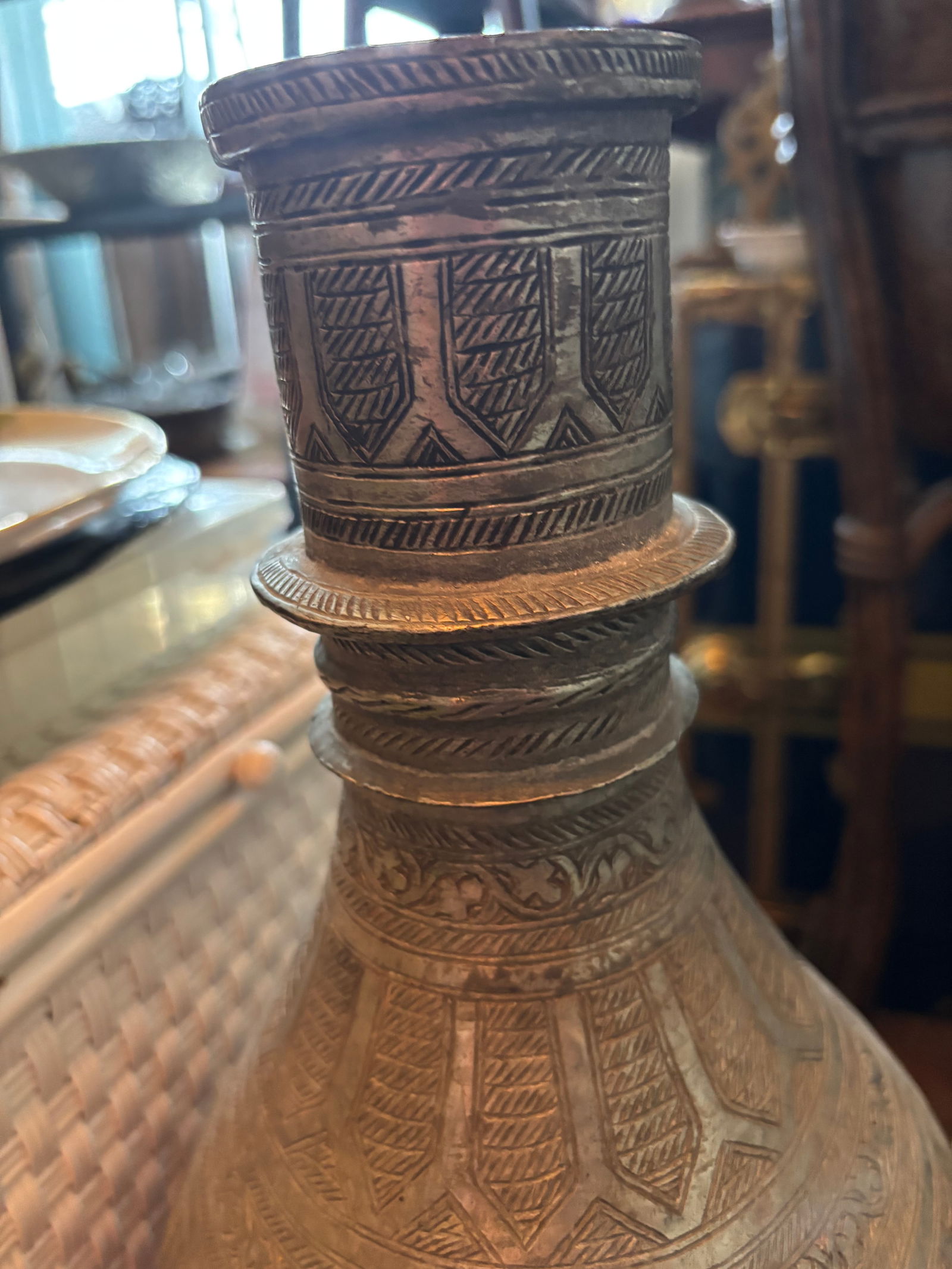 Mid 19th Century Indo-Persian Style Vase - 2