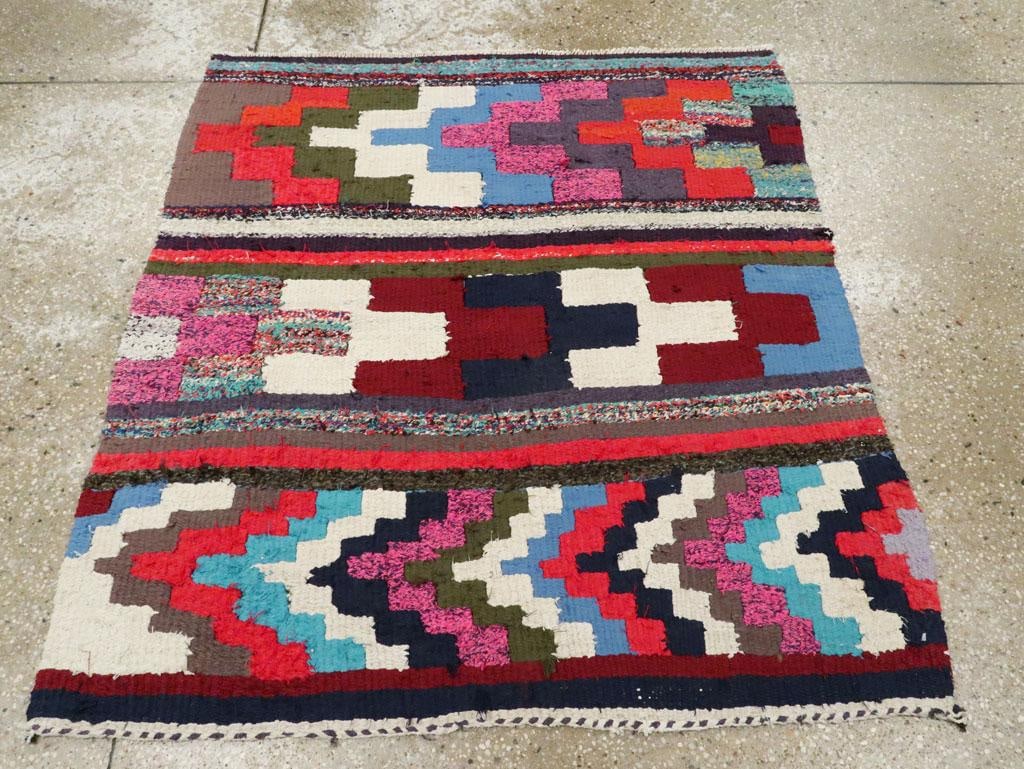 Galerie Shabab Collection Mid-20th Century Persian Flatweave Kilim Rug - 4