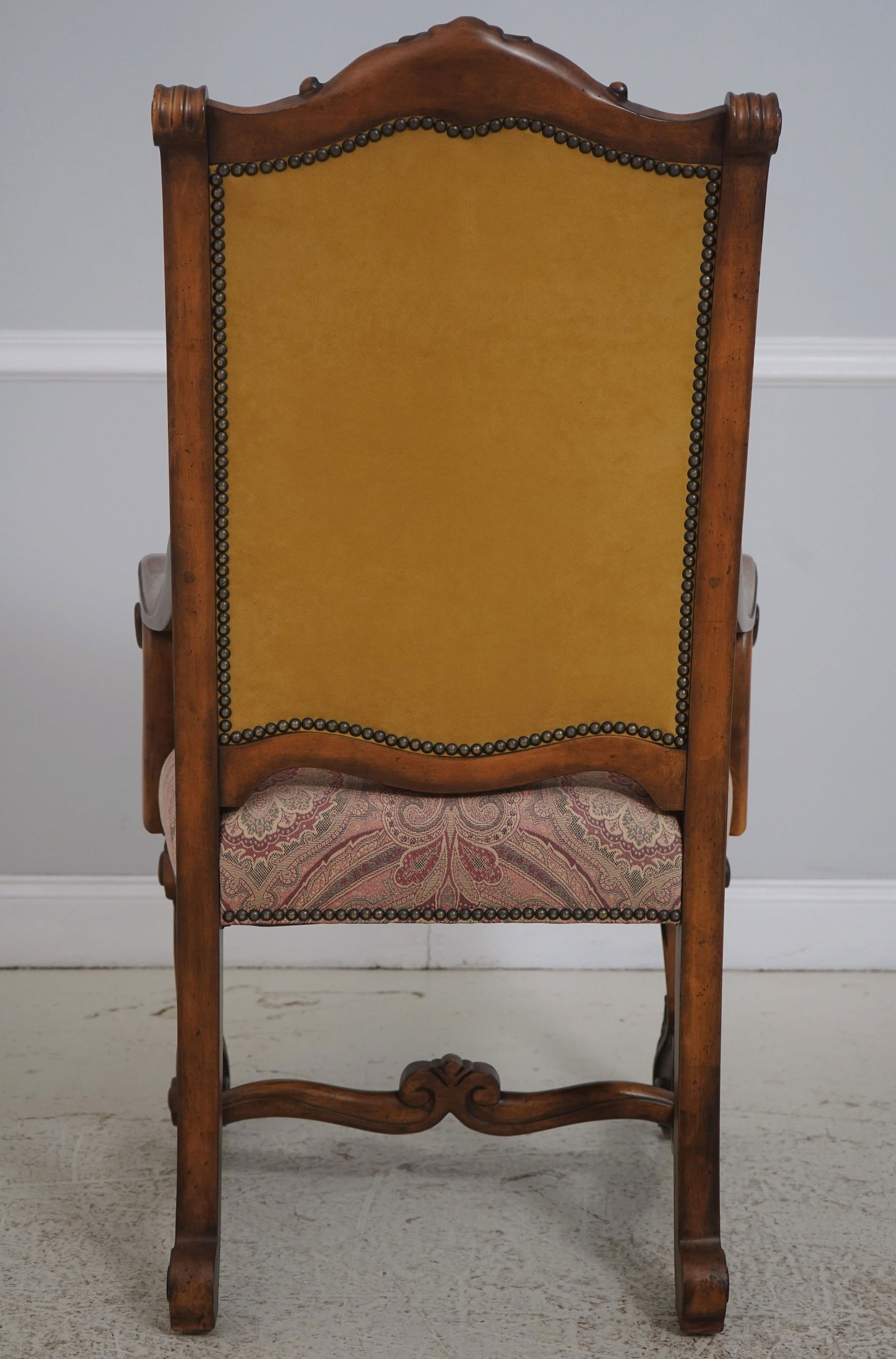 Set of 8 Henredon Continental Style Upholstered Dining Room Chairs - 4