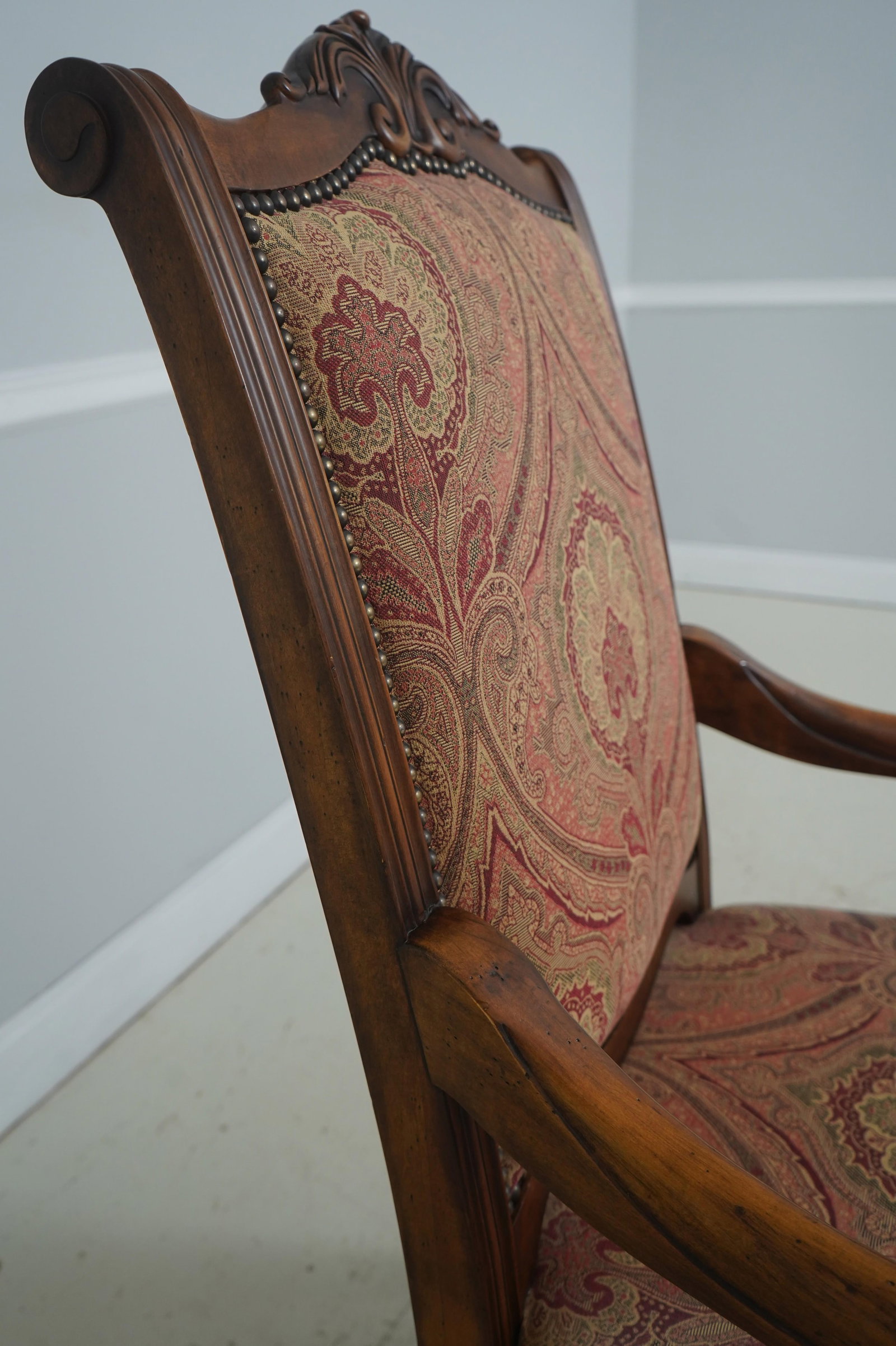 Set of 8 Henredon Continental Style Upholstered Dining Room Chairs - 6