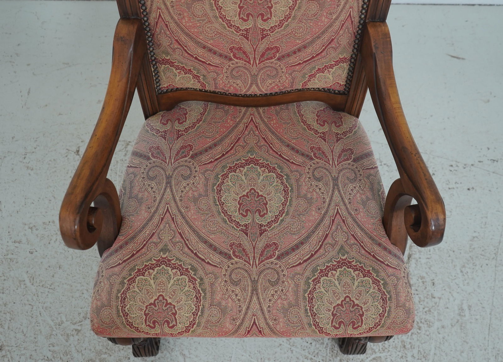 Set of 8 Henredon Continental Style Upholstered Dining Room Chairs - 7