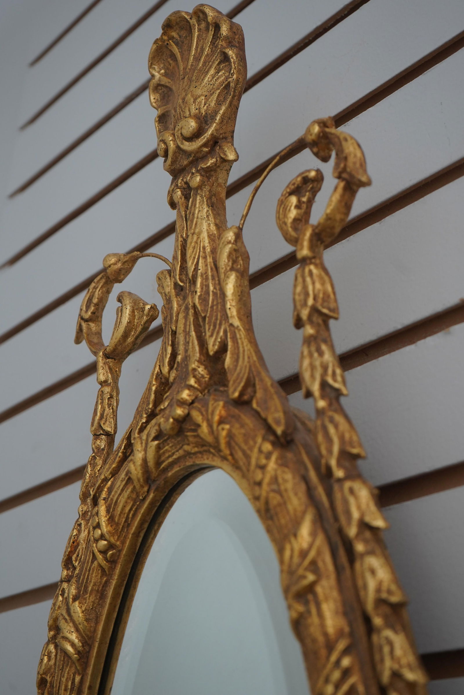 Pair Friedman Brothers Gold Gilt Candelabra Sconces - 6