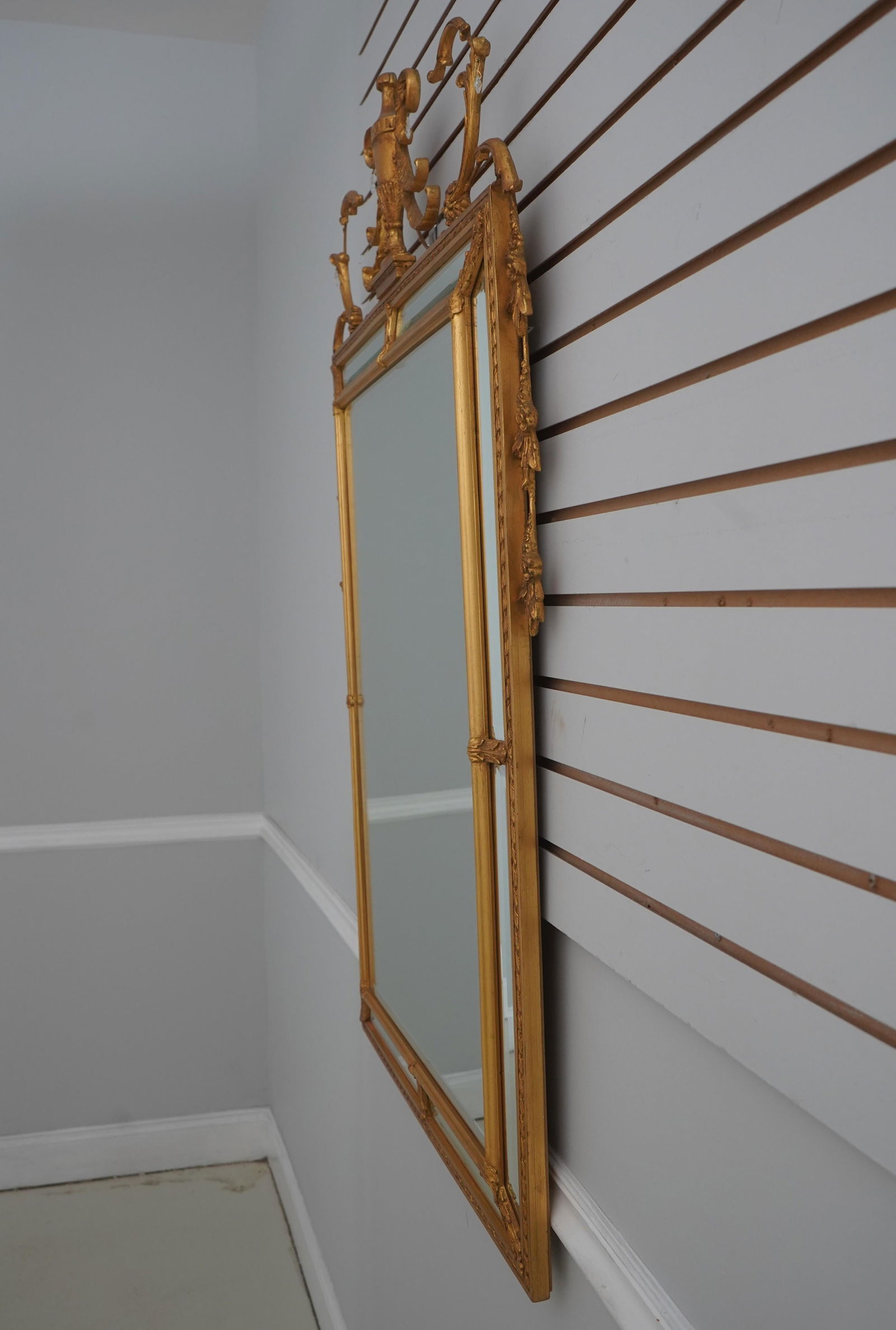 Carvers Guild Adam Style Gold Frame Mirror - 2