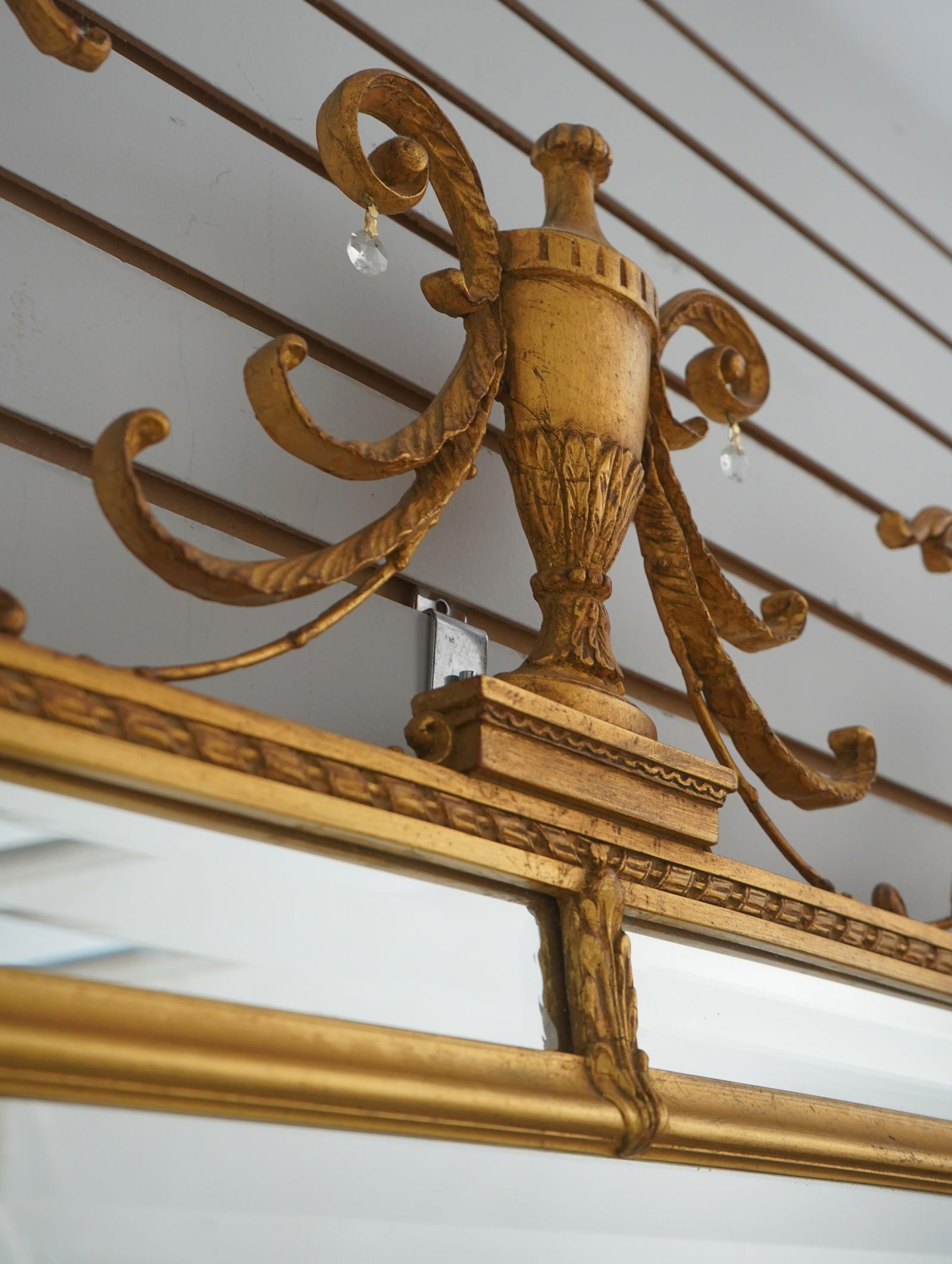 Carvers Guild Adam Style Gold Frame Mirror - 5