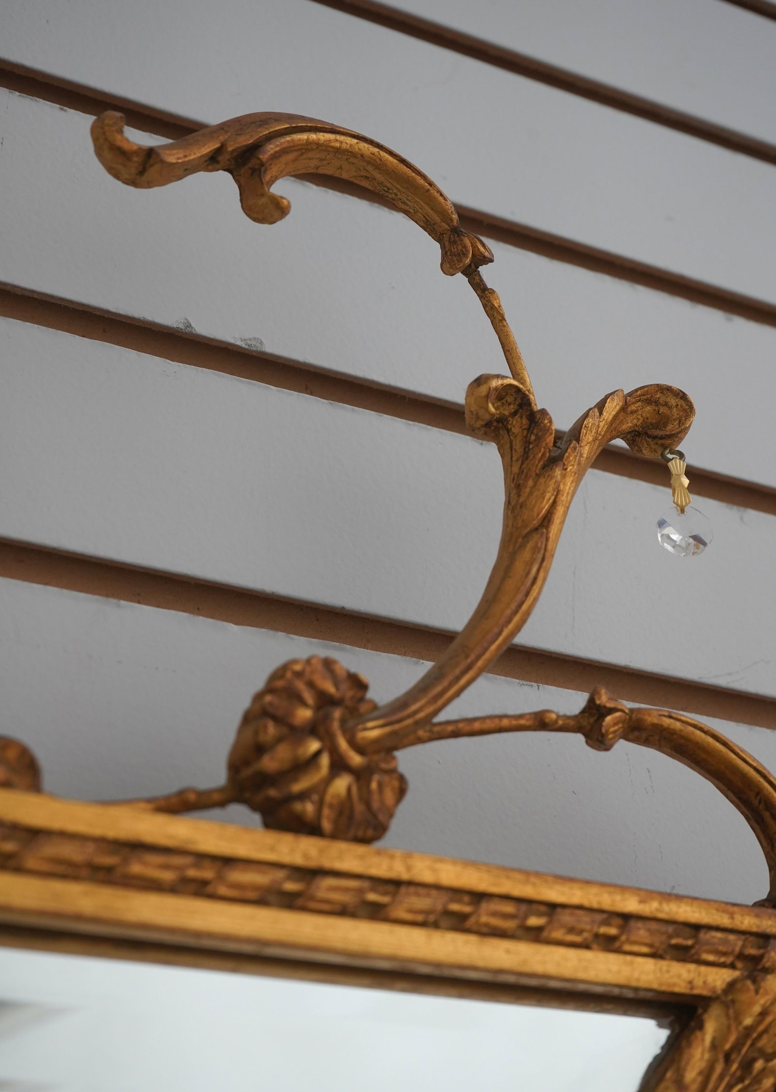 Carvers Guild Adam Style Gold Frame Mirror - 9