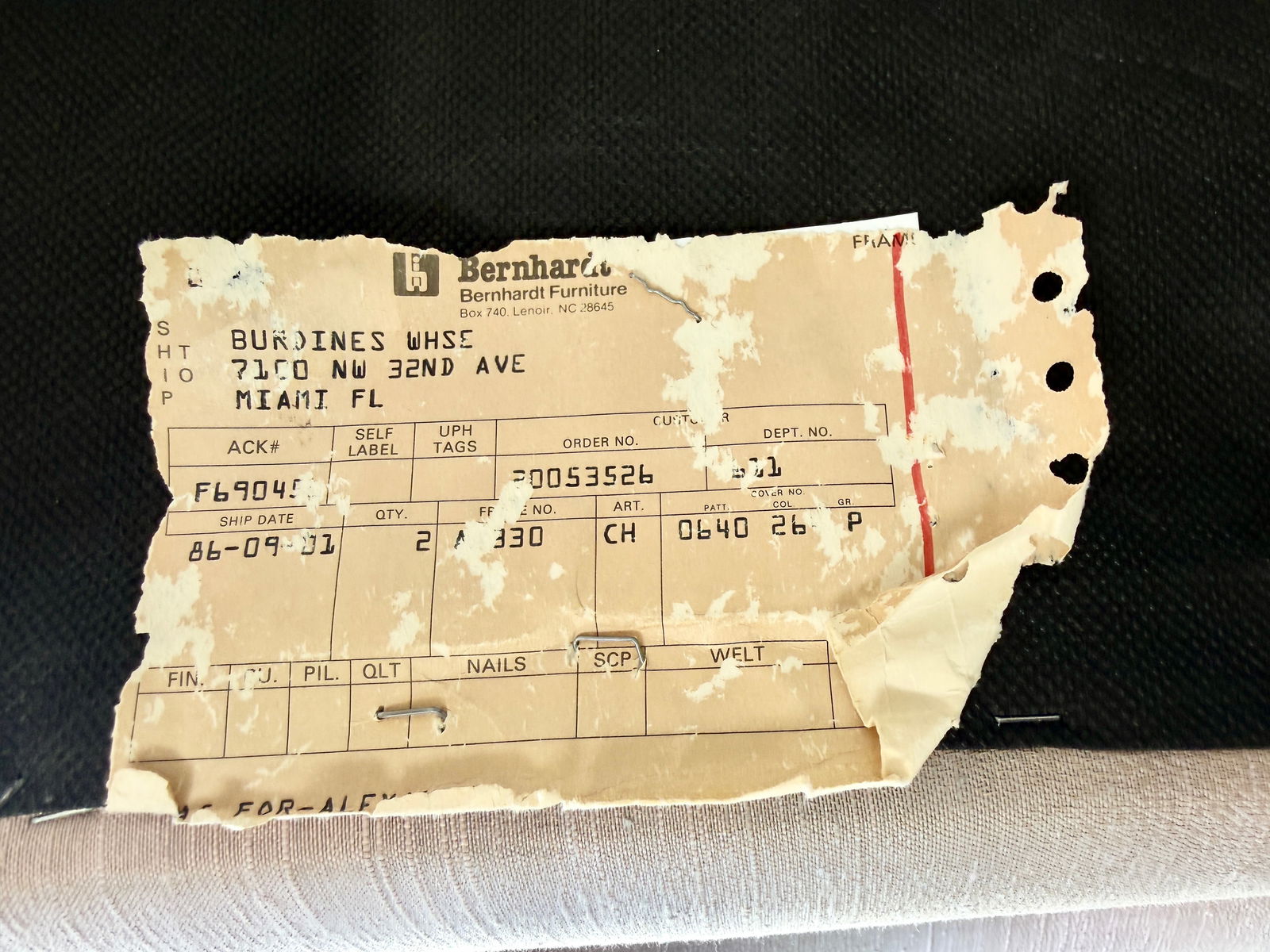 Pair of Channeled Slipper Chairs by Bernhardt Flair Division From 80's - 8