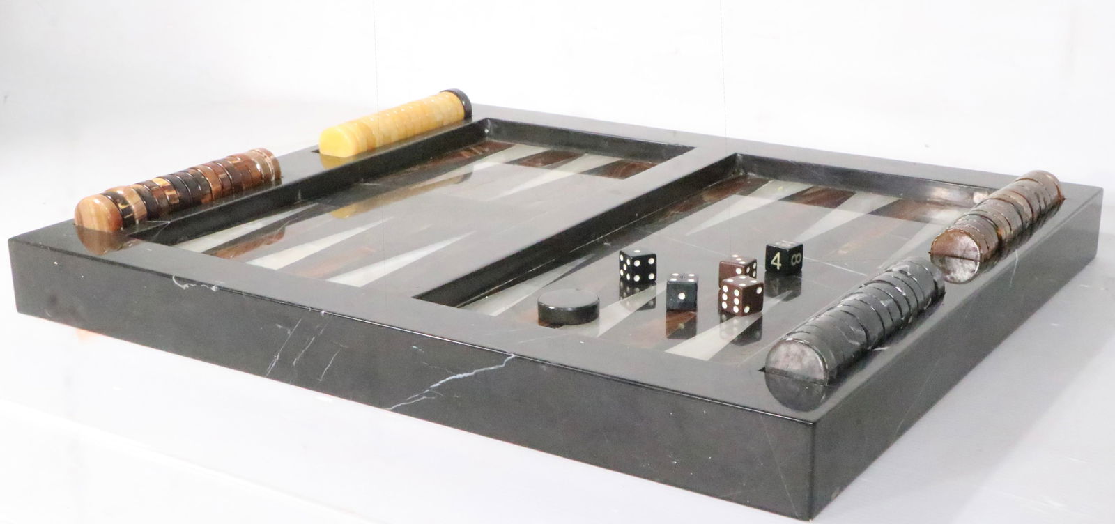 Vintage Marble and Onyx Made in Italy Circa 1970's - 4