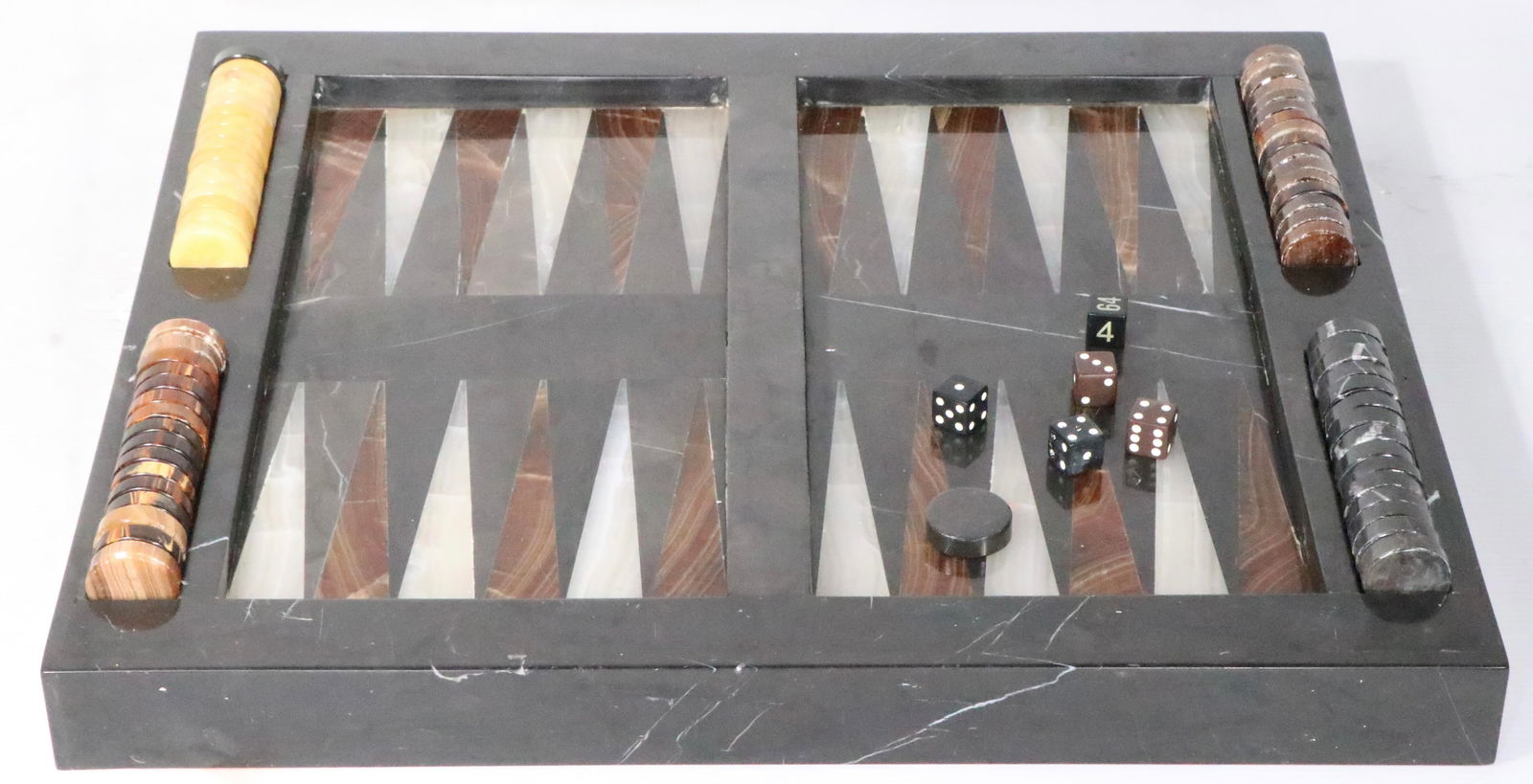 Vintage Marble and Onyx Made in Italy Circa 1970's - 8