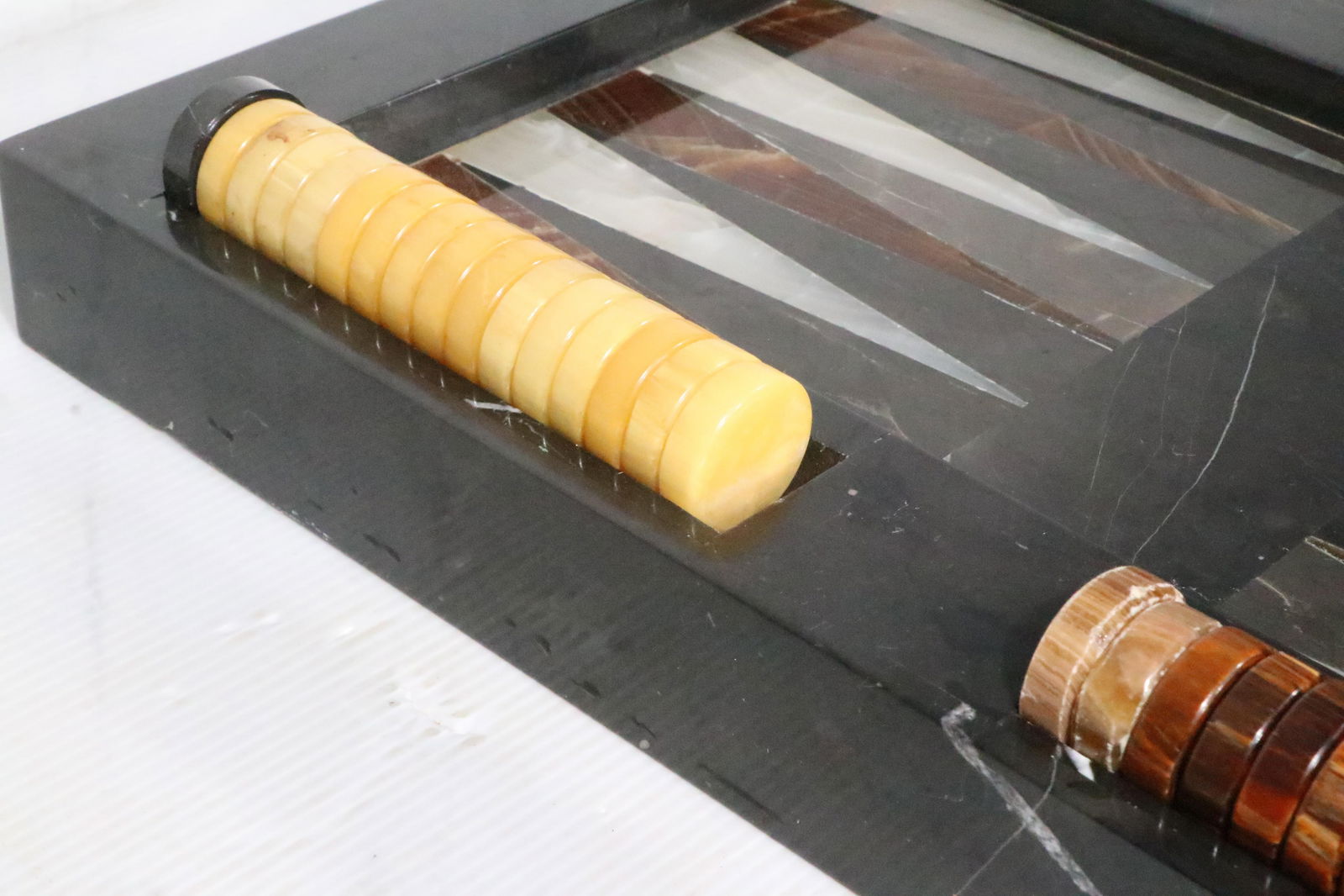 Vintage Marble and Onyx Made in Italy Circa 1970's - 9