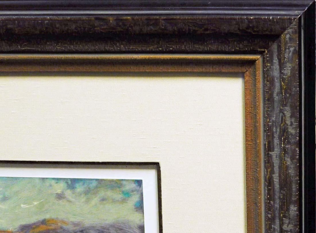 Royo "Cala en Mallorca" Spain, Hand Signed & Numbered Art, Ocean Flower #70/225 - 5