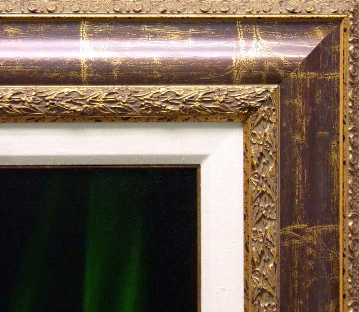 William Martin Untitled Candle & Rose Oil on Canvas W/Custom Frame Hand Signed - 2