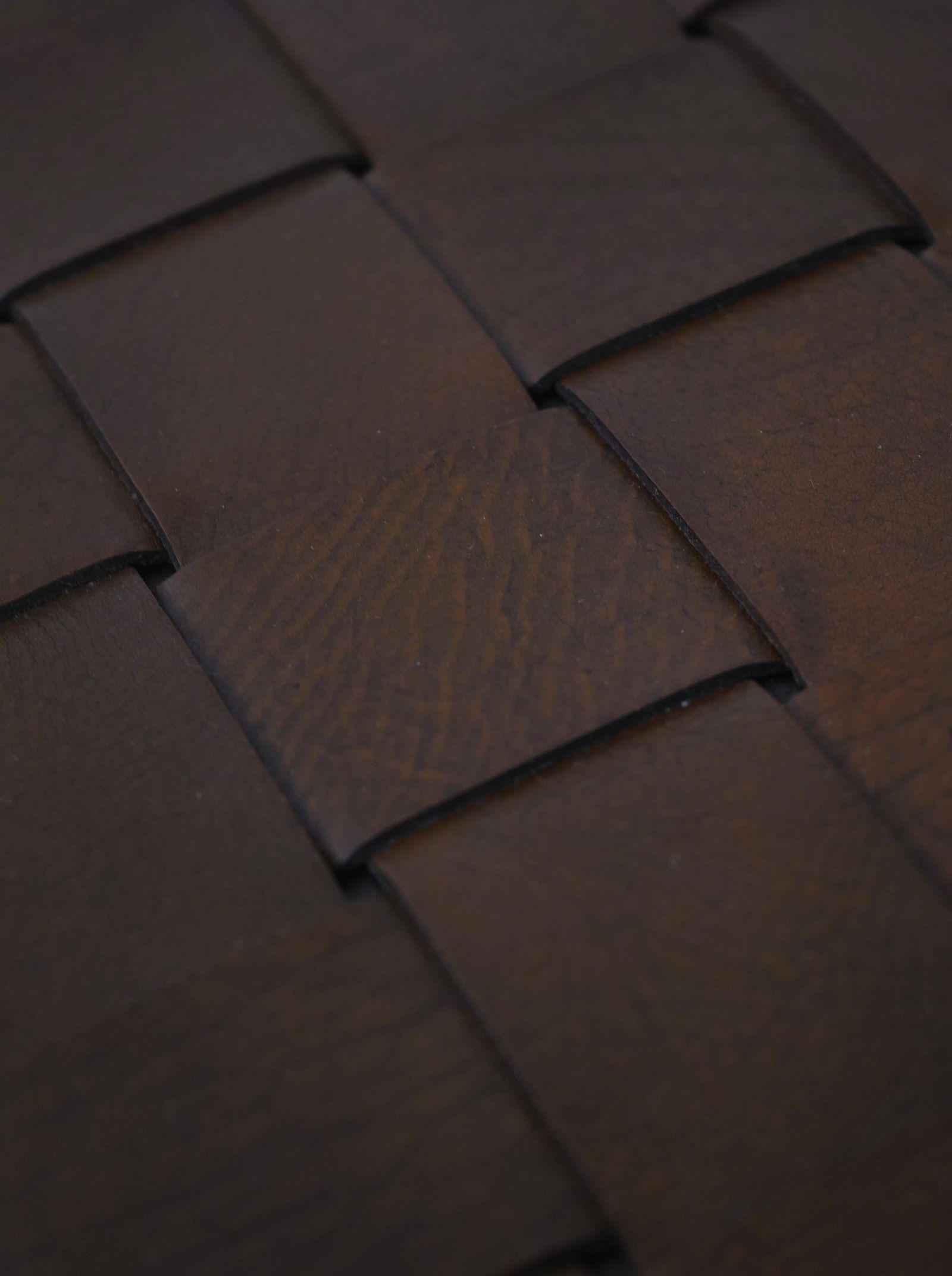 Stickley Mission Oak Leather Woven Seat Bench - 8