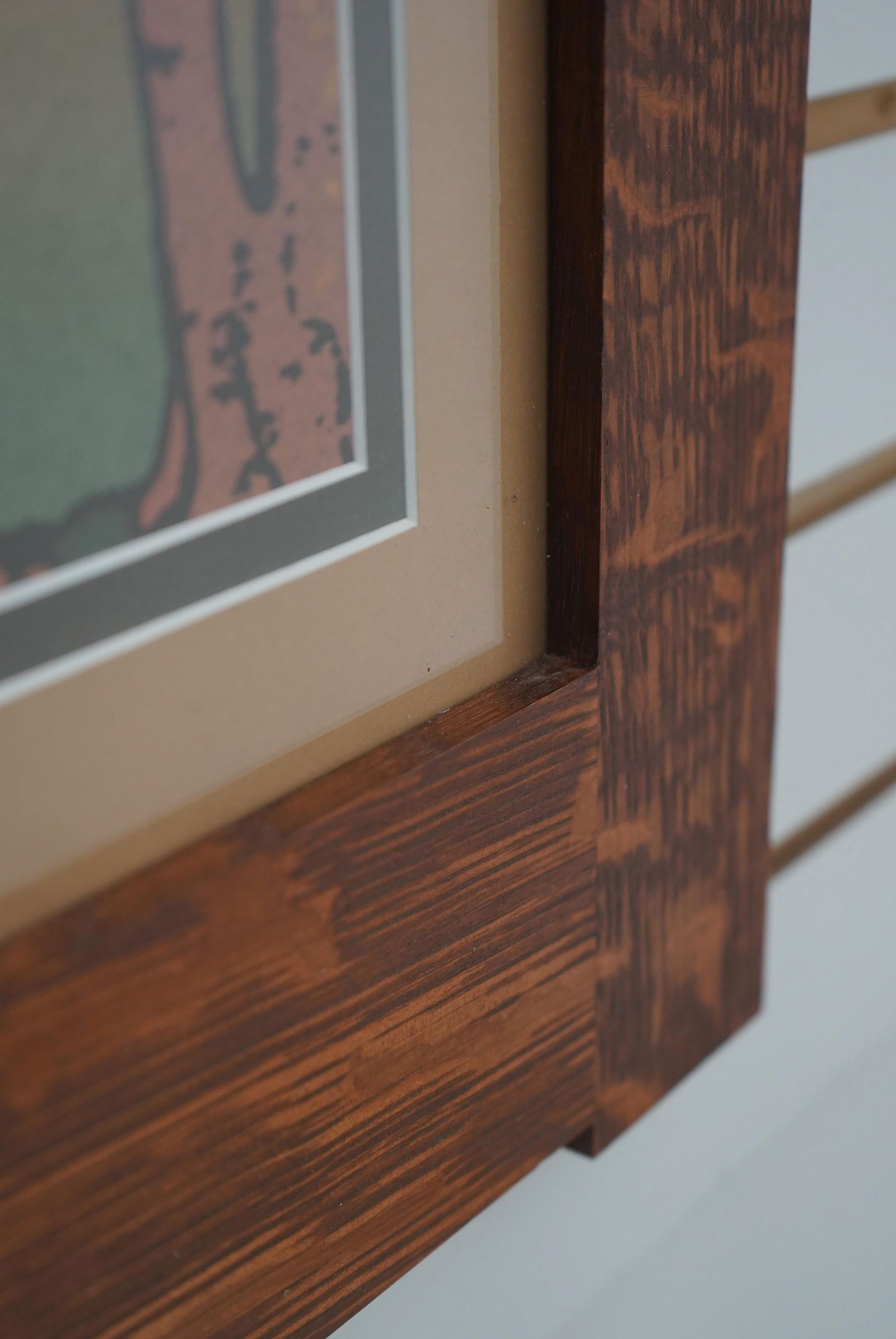 Mission Oak Framed Lands End Framed & Matted Print - 3