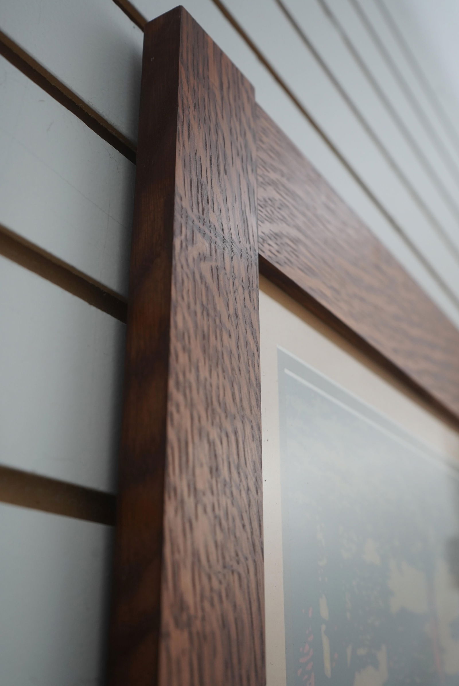 Mission Oak Framed Lands End Framed & Matted Print - 7