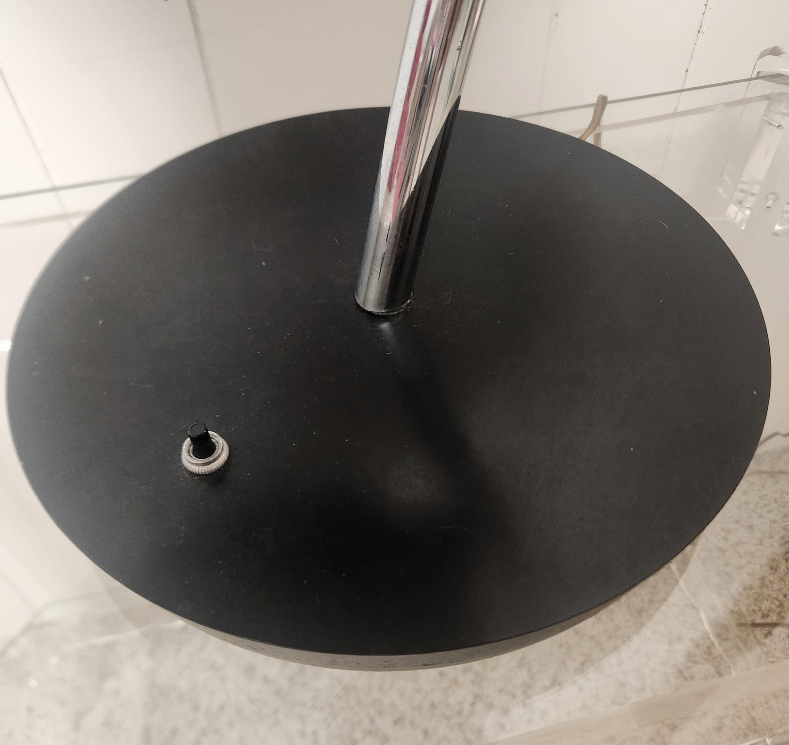 1960s Mid Century Modern Tall Silver Spaghetti Lamp - 11