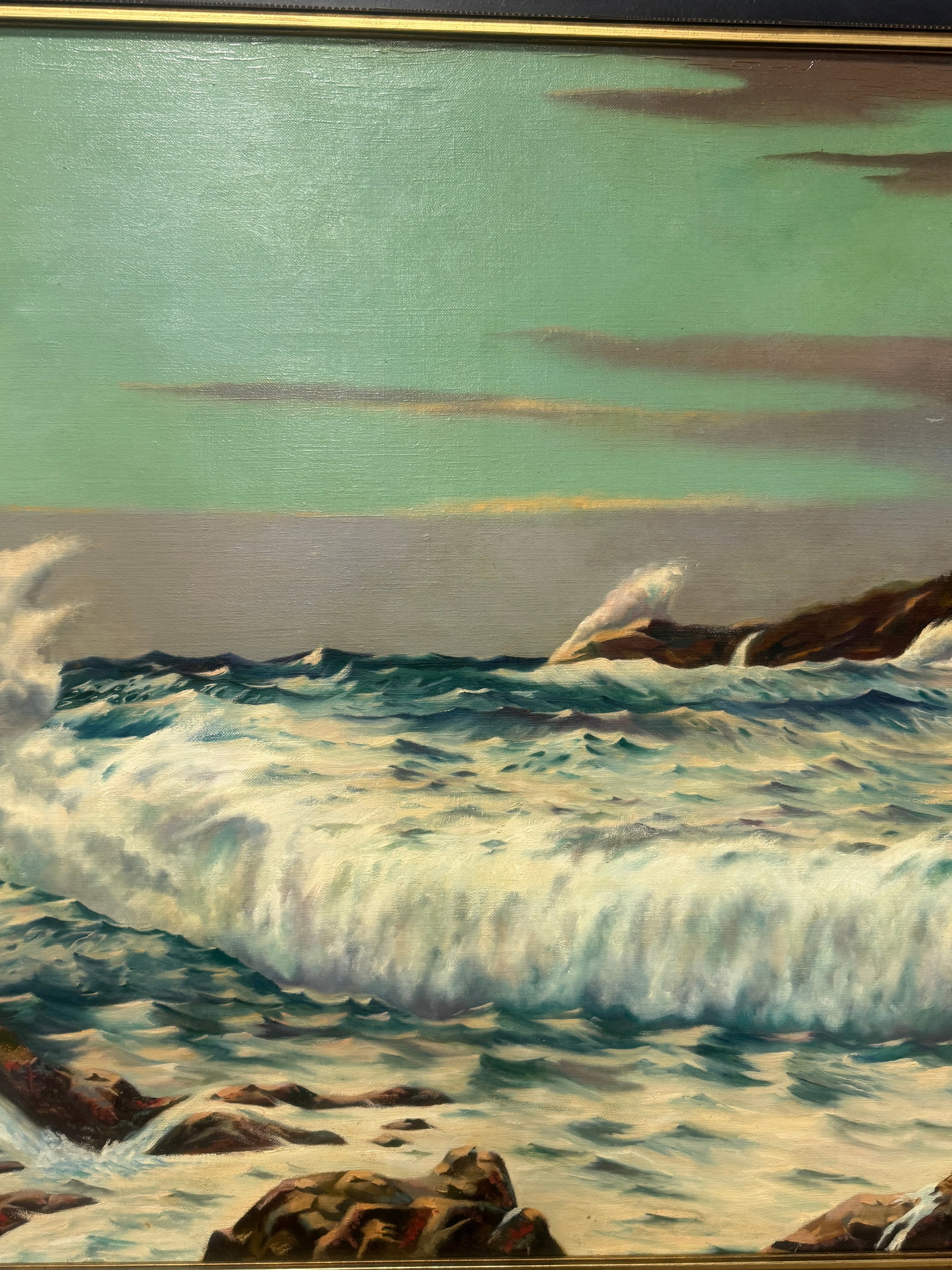 Martin J. Murray (American, Rhode Island, 1908–1997) "New England Coast" - 1976 - 6