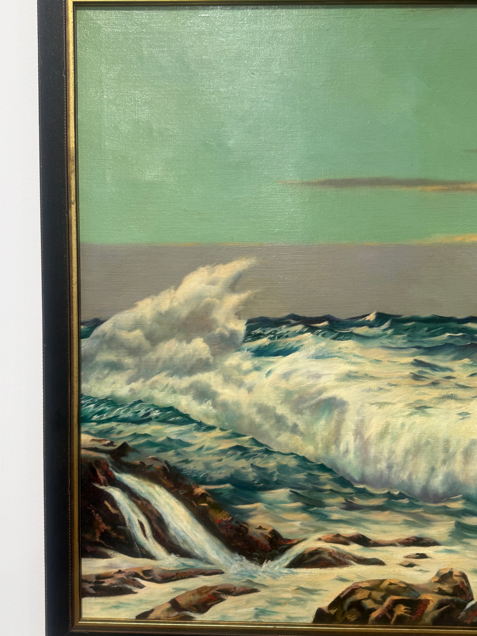 Martin J. Murray (American, Rhode Island, 1908–1997) "New England Coast" - 1976 - 9