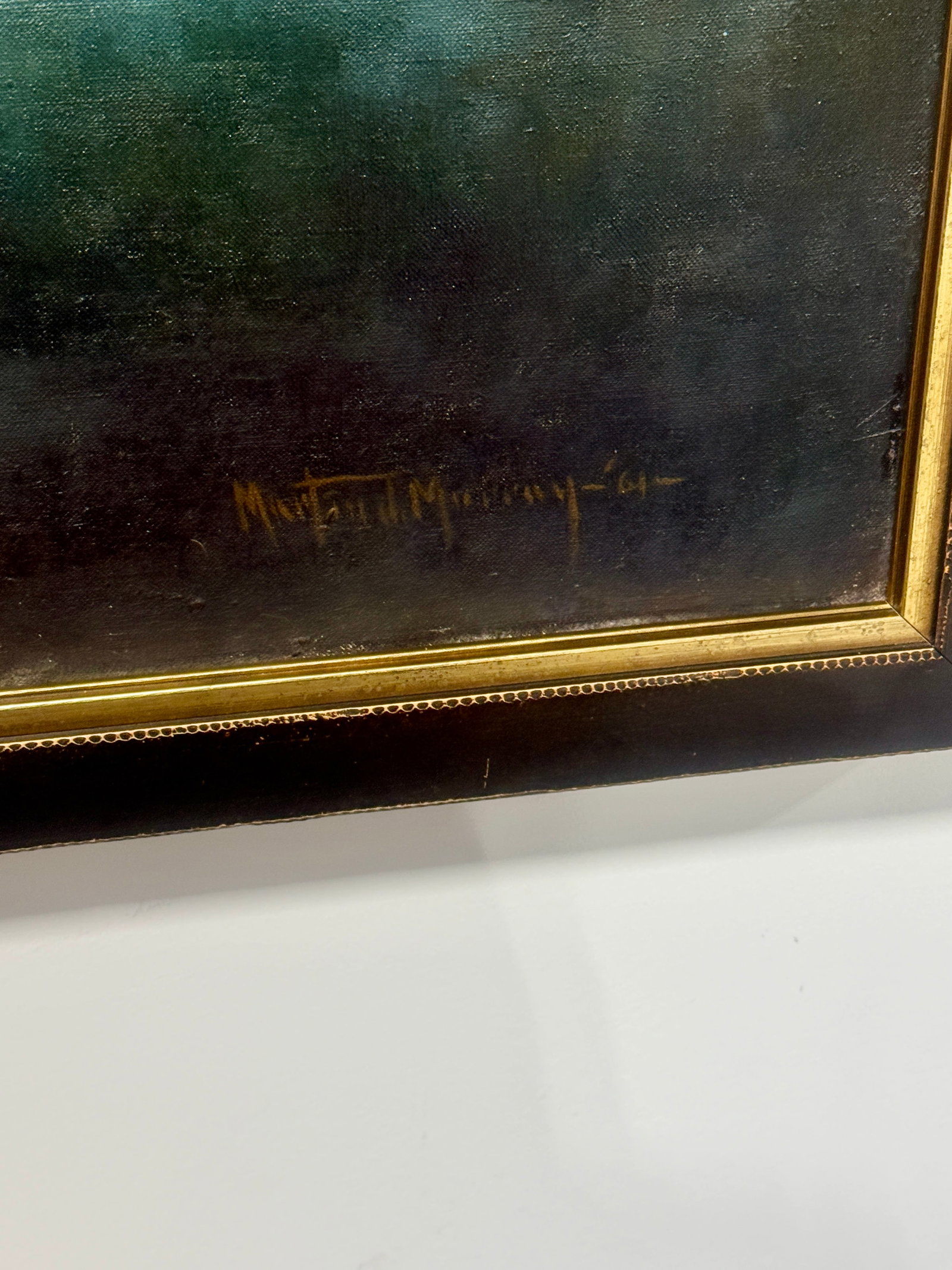 Martin J. Murray (American,1908–1997) "Wine & Fruit Still Life", 1961 - 3