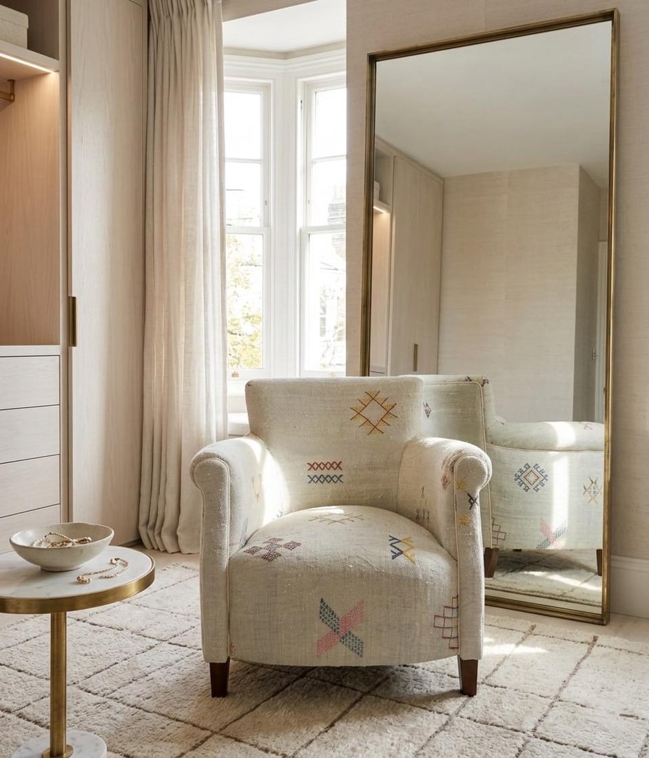 Handcrafted Moroccan Sabra Silk Club Chair - Marrakech - 10