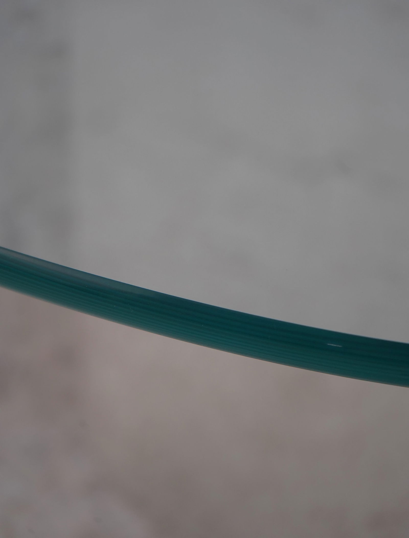 Pair Maitland Smith Modern Design Marble & Glass End Tables - 9