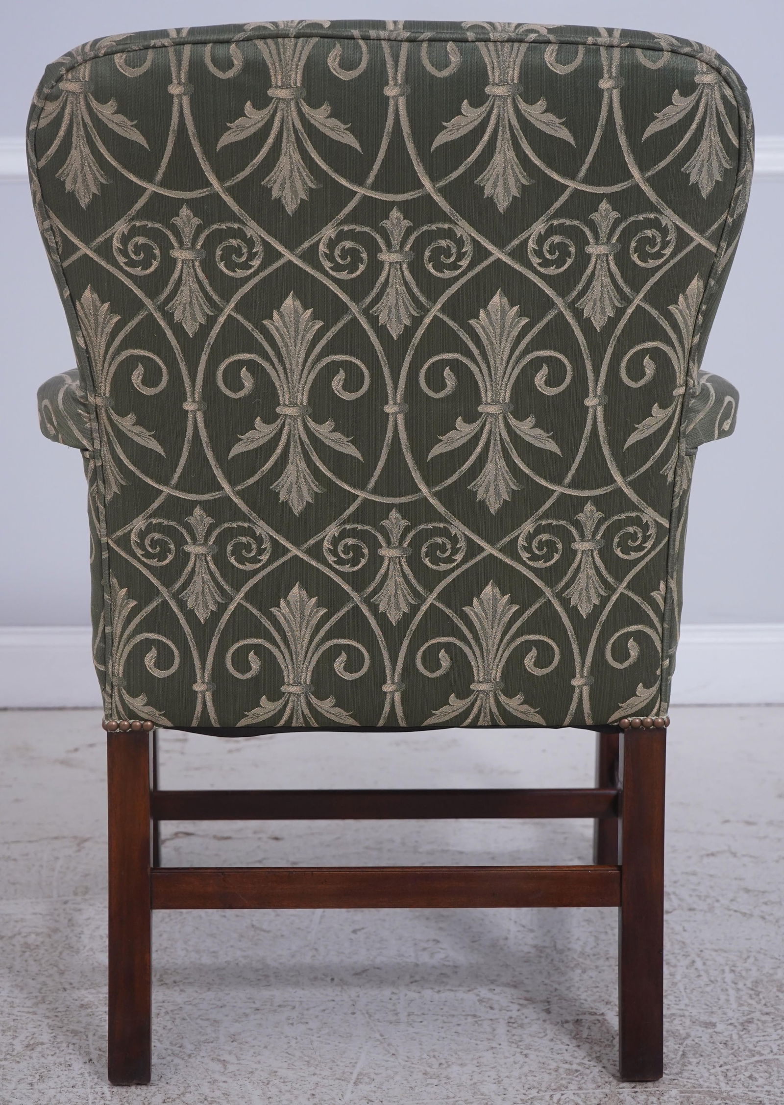 Pair Southwood Newly Upholstered Chippendale Armchairs - 4